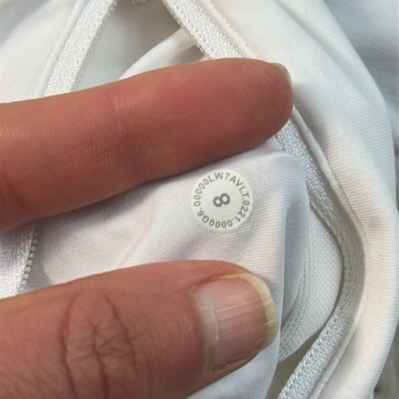 Lululemon Speed Up Short Long *4" Updated Fit White - Picture 6 of 7